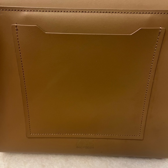 Zac Zac Posen Eartha Iconic large Top Handle – Camel/Tan Leather - Picture 9 of 17